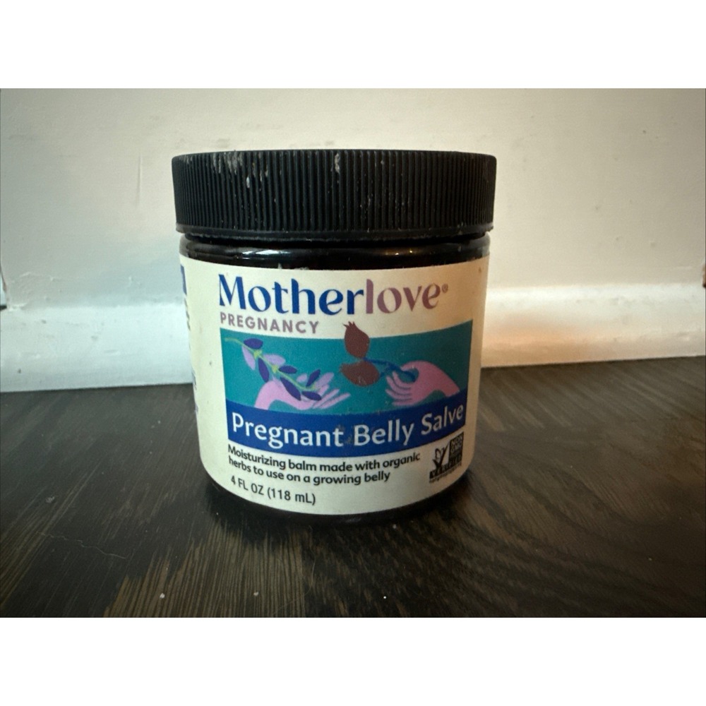 Mother Love Pregnancy. Pregnant Belly Salve. 4 fl oz. Exp.10/2026. New